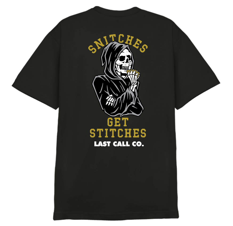 Last Call Co. Camiseta M/C Snitches