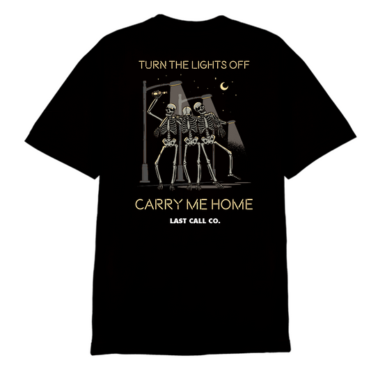 Camiseta de manga corta "Carry Me Home" de Last Call Co.