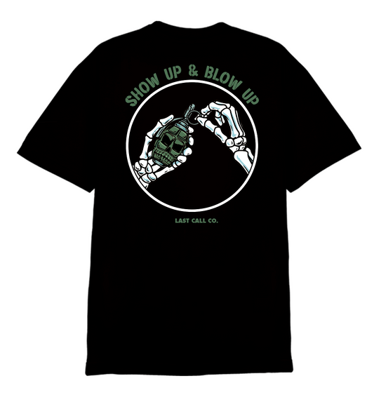 Camiseta de manga corta Last Call Co. Blow Up