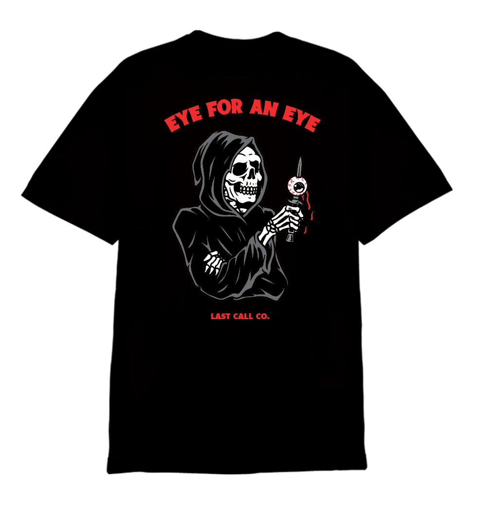 Camiseta Last Call Co. Eye de manga corta