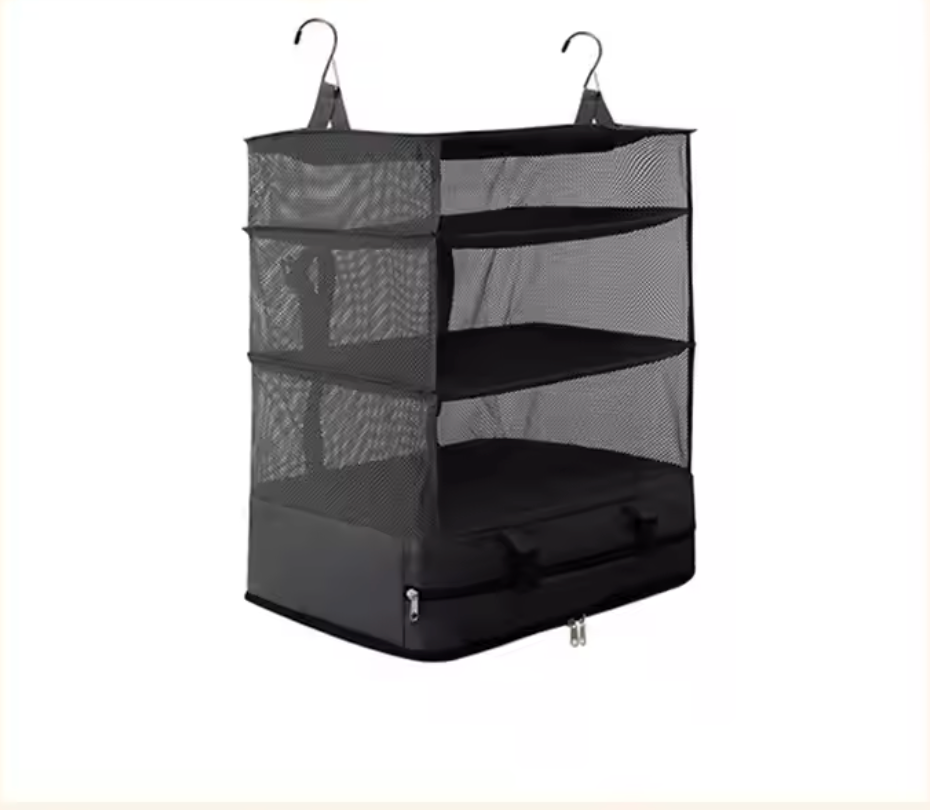 Hanging Travel Shelves | Black