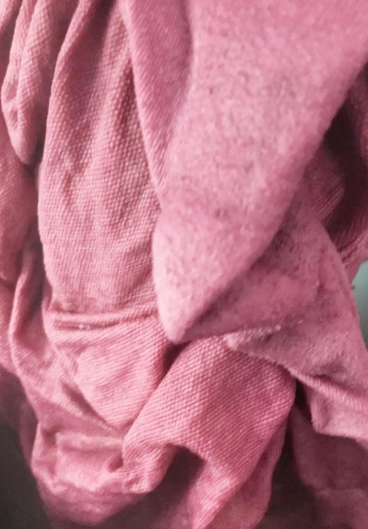 Pink Natural Dyed Shibori Tassel Pillows