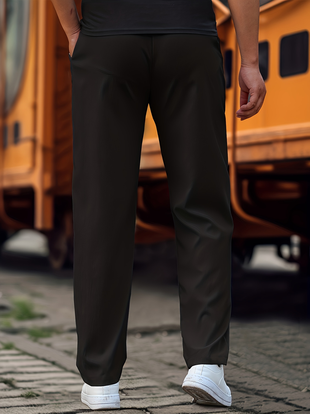 Men's Fashion Printed Ankle Jogger Pants