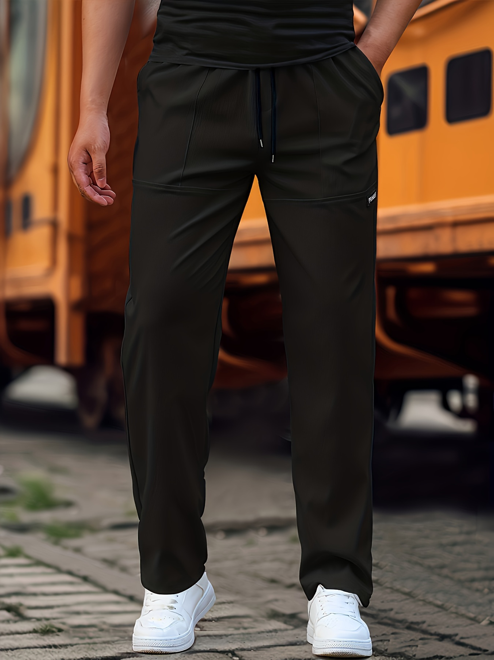 Men's Fashion Printed Ankle Jogger Pants