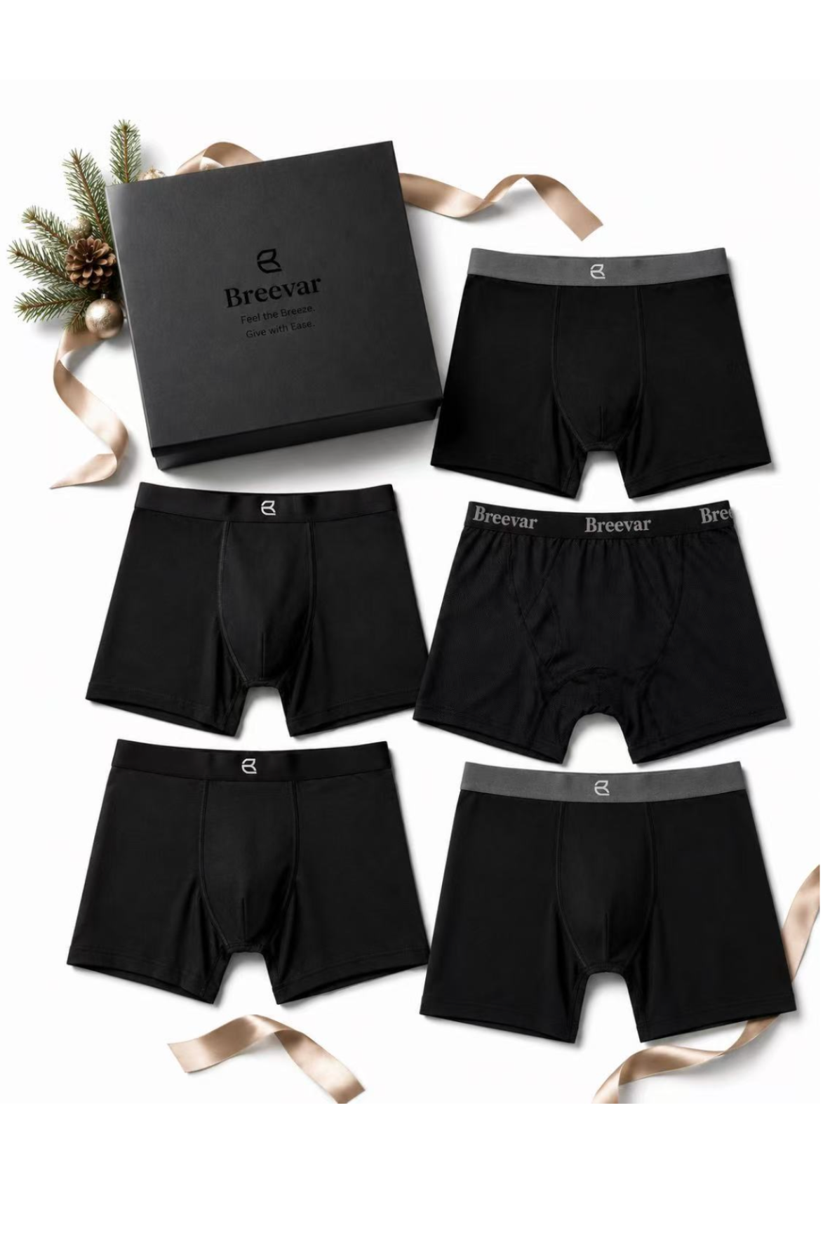 The Essential 5 Boxer Brief Gift Box