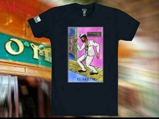 El Sailor Loteria T Shirt by La Linea MEXUSMAR