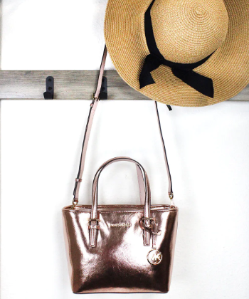 (.03) Style Loft Collection x Michael Kors XS Carryall Tote Convertible Bag