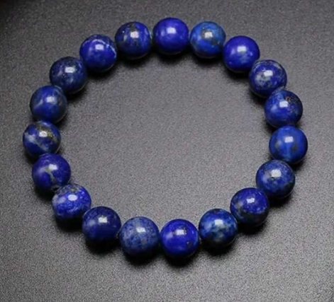 Pulsera Curativa de Lapislázuli – Sabiduría, Verdad y Fuerza Interior