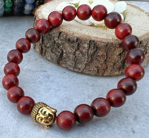Pulseras de Buda con Gemas Hechas a Mano