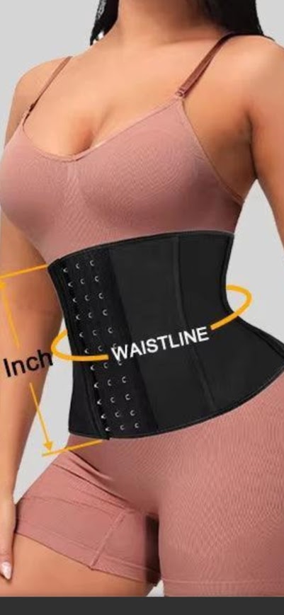 ATBUTY 9 Inches Short Torso Sport Girdle Underwear Women 9 Steel Bones Latex Waist Trainer Corset Private Label
