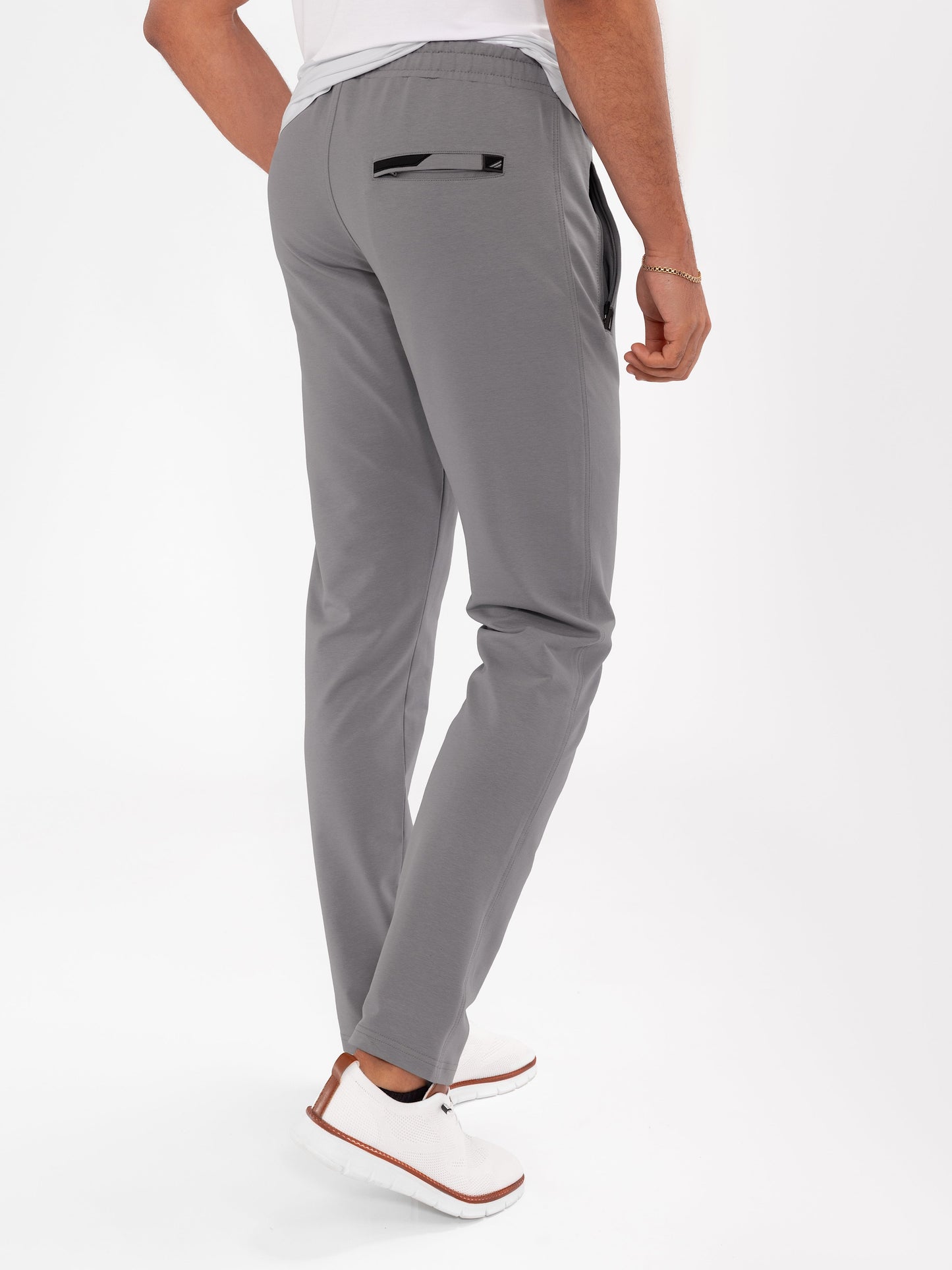 Pantalones de chándal deportivos de comodidad diaria - Ajuste cónico (talla alta)