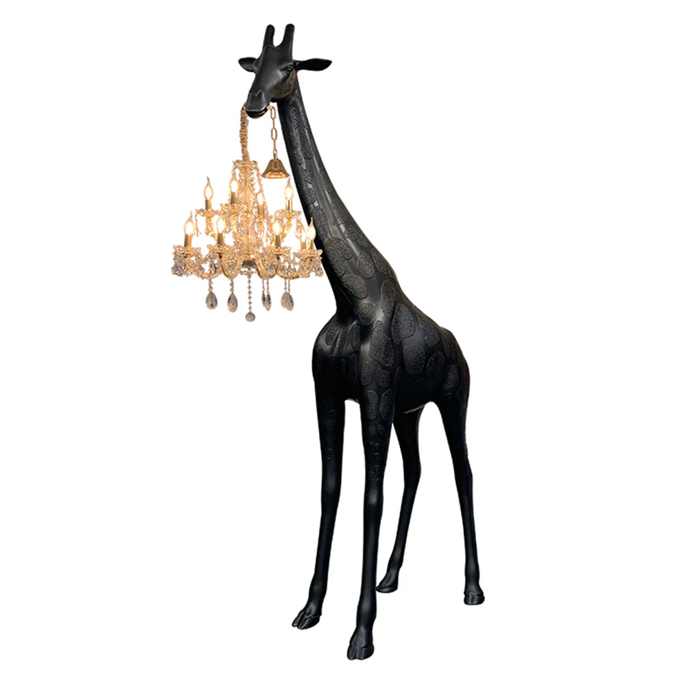Lámpara de pie Jirafa Escultura