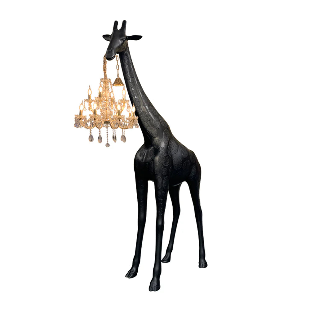 Lámpara de pie Jirafa Escultura