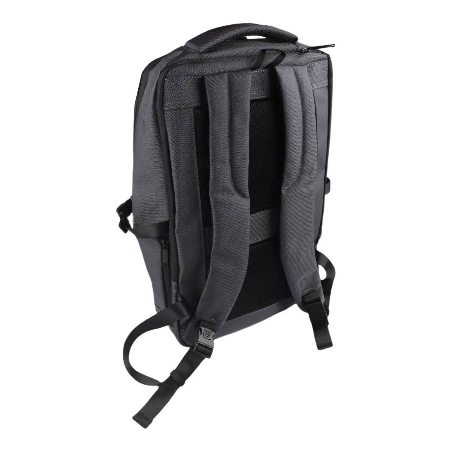 Stylish Solar Powered Bag Charging Backpack Lightweight Outdoor Backpack Dark Gray Solar Charging Backpack 35L Capacity