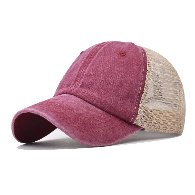 Mesh Baseball Cap | Thin, Breathable Sun Hat for Men & Women