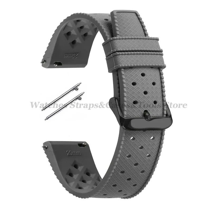 COROS PACE & APEX Tropic-Style Silicone Band