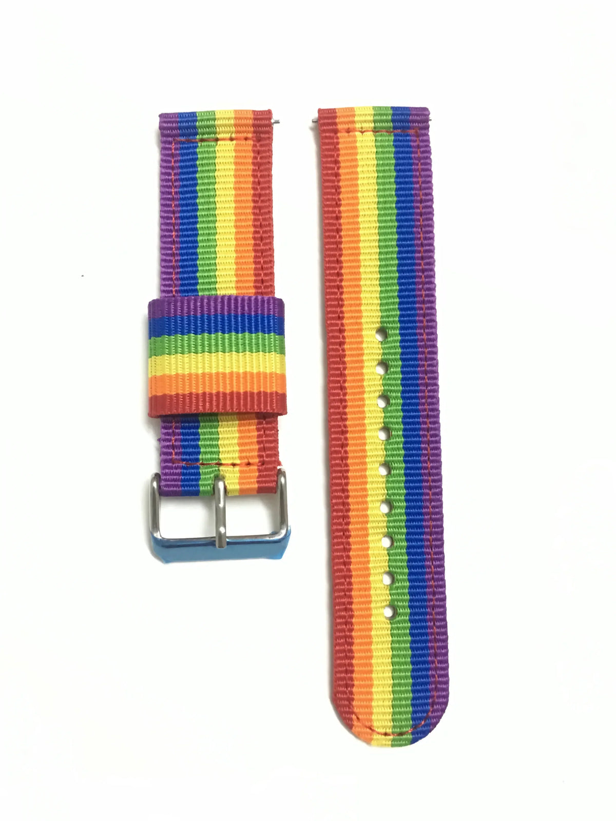 Garmin 20/22mm Quick Release Striped Canvas Nylon Band