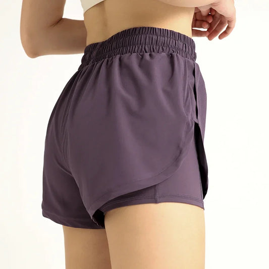 Lightweight High Waisted Yoga Shorts for Women