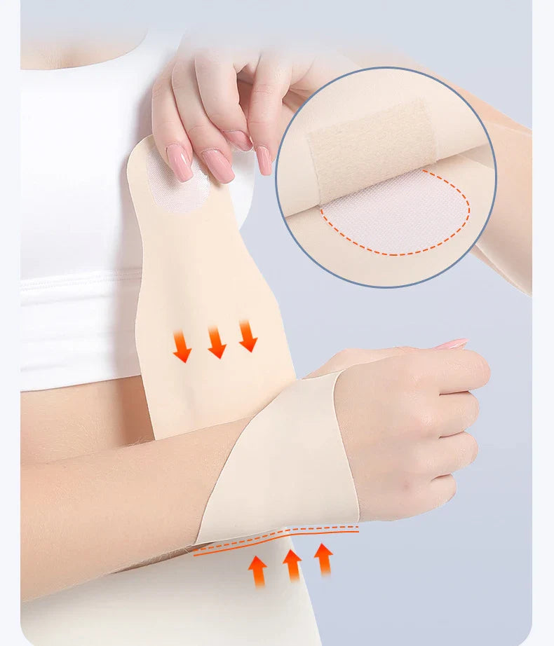 1Pc Elastic Wristband Wrist sleeve Brace Compression Thin Wrist Badminton tennis Wrist Thumb Support Brace Gloves Palm Protector