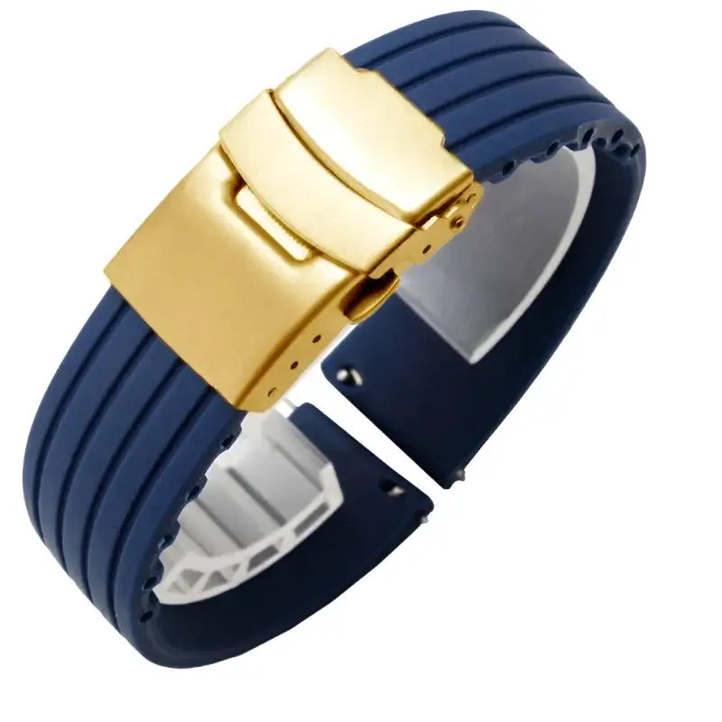 Suunto Race, Vertical & 9 Peak Ribbed Silicone Band, Folding Clasp