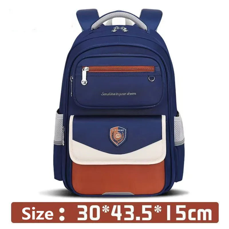 Sun Eight Orthopedic School Bag Grade 3-6 Primary Student Shoulder Backpack Large Capacity Light Water Proof Mochilas Escloares