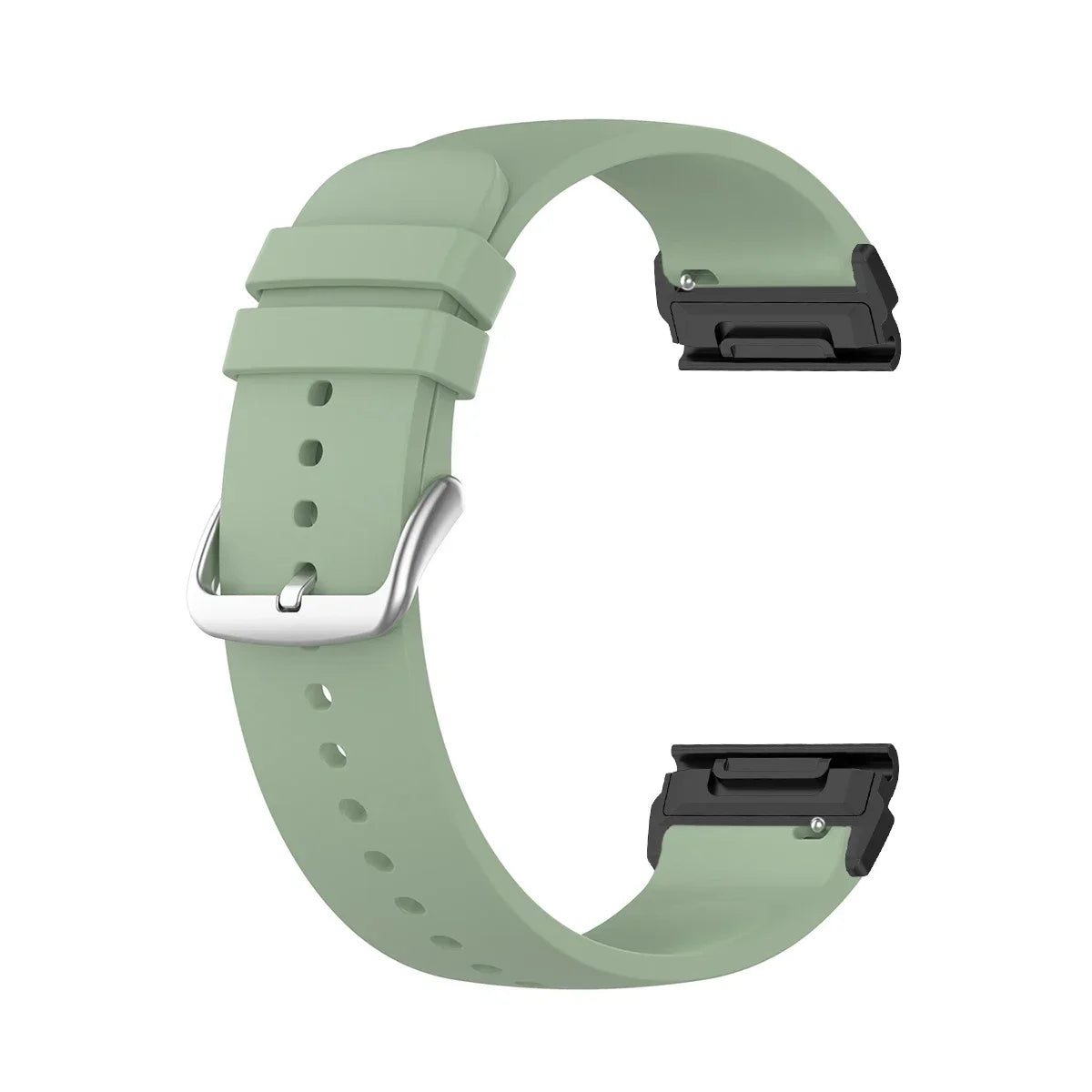 Garmin QuickFit 22/26mm Smooth Silicone Band with Buckle
