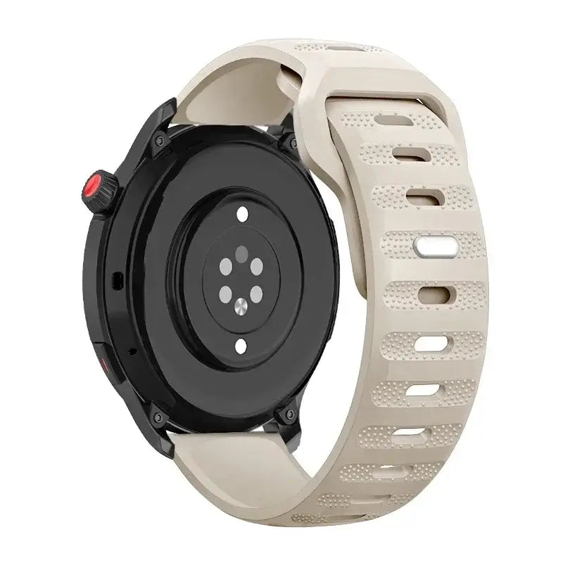 Amazfit Balance, GTR, GTS & Bip Pin-and-Tuck Silicone Band, 18 Colors