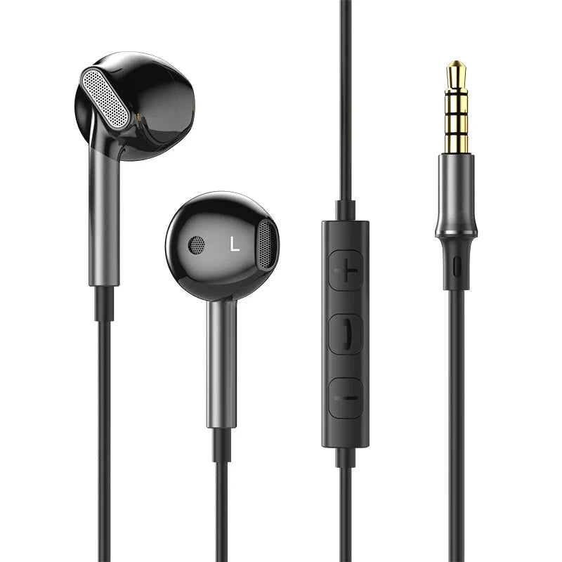 For Samsung Earphones HiFi Surround Sound With Mic Volume Control Type C 3.5mm Music Wired Headphones For Galaxy S26 S25 S24 S23