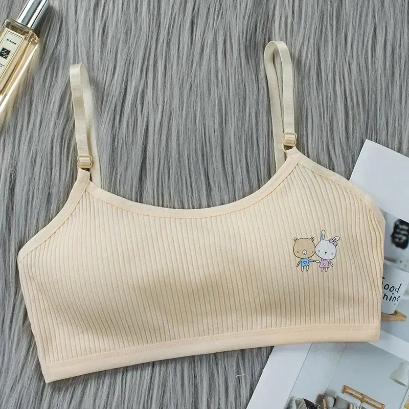 Comfortable Cotton Bras for Growing Girls