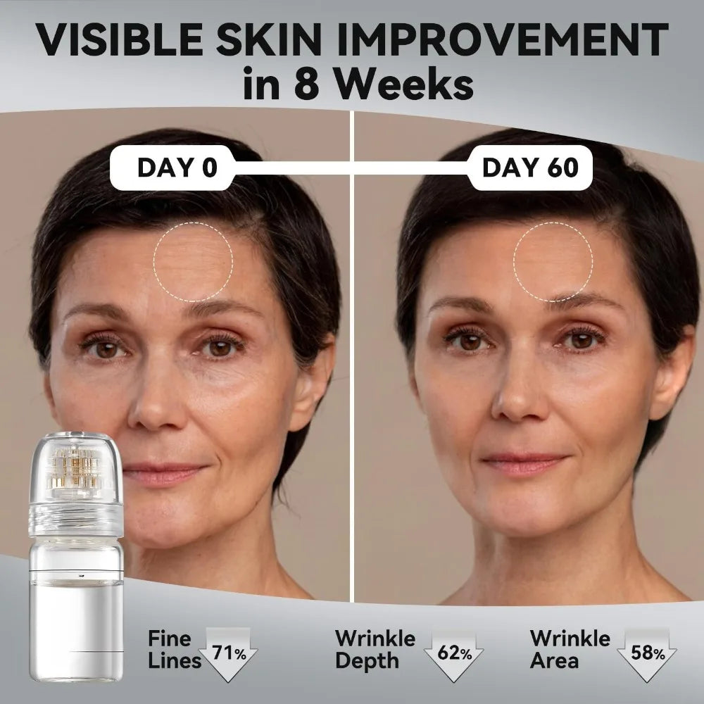 Hydrating Collagen Anti-Wrinkle Essence Set with Hyaluronic Acid Firming Pore Minimizing Skin Care