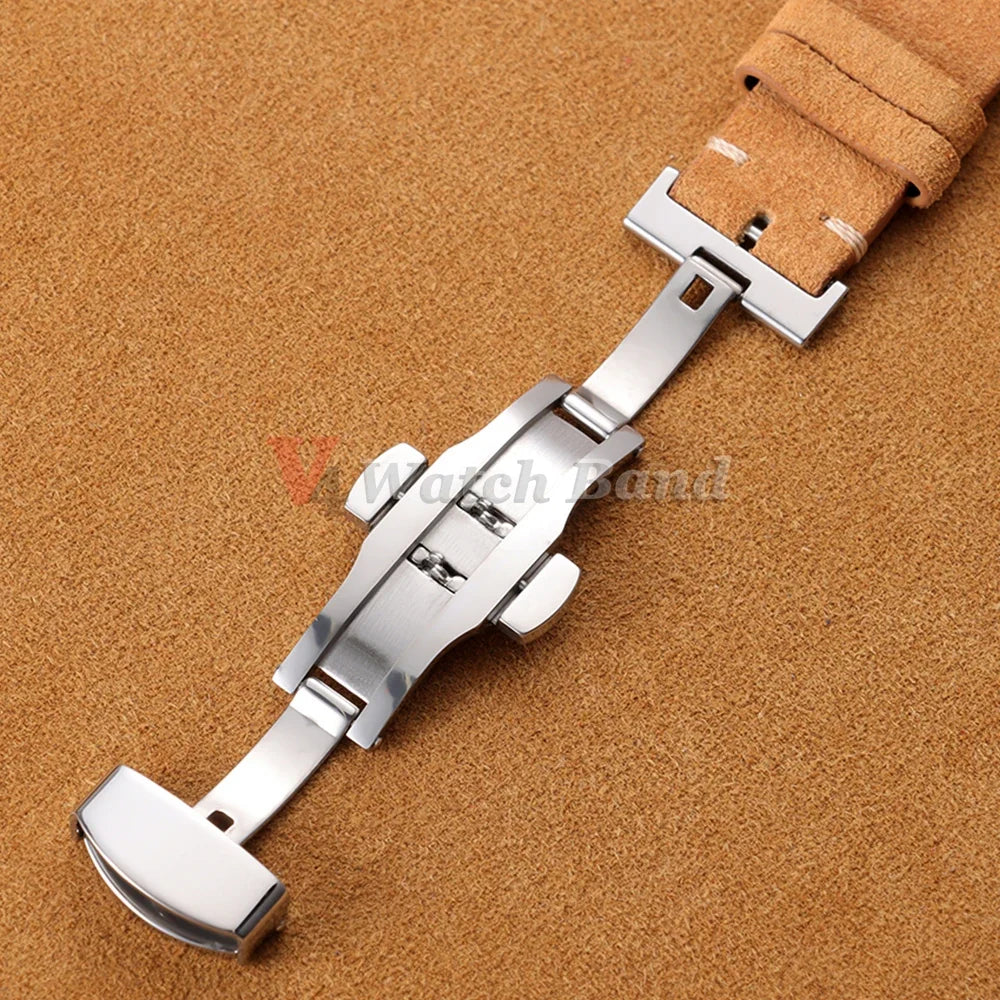 OnePlus Watch Vintage Suede Band with Butterfly Clasp