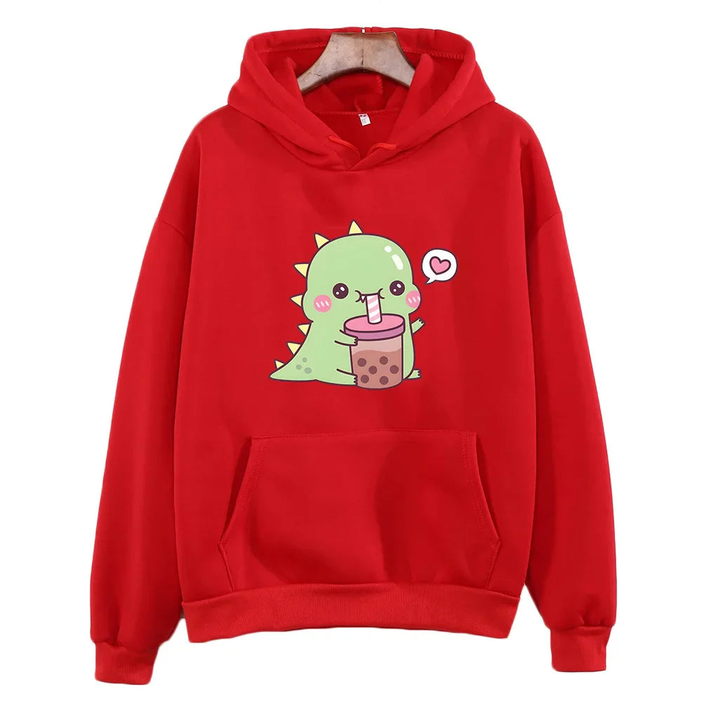 Sudadera con Capucha Rexy Adora el Té de Boba