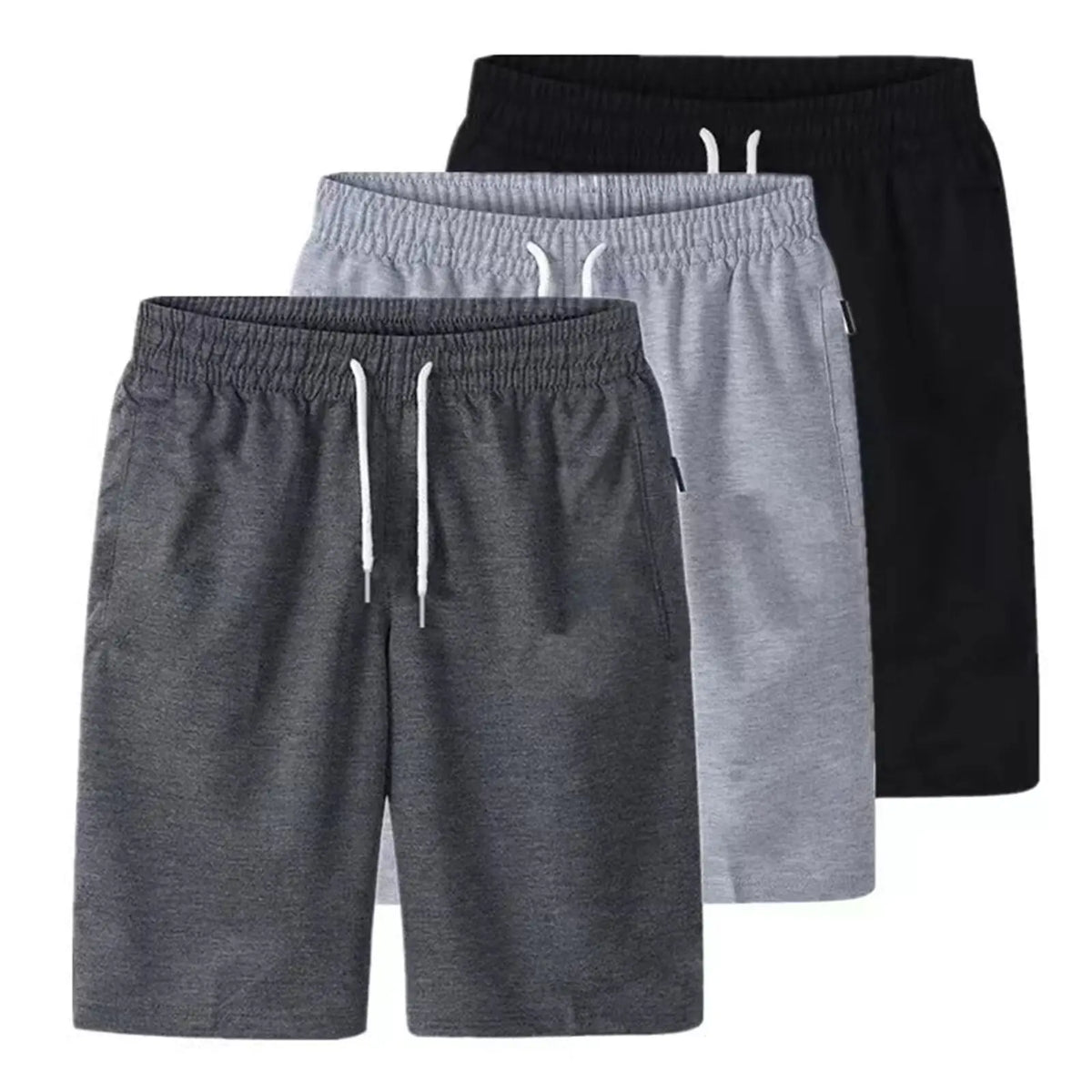 Men's Zippered Pocket Board Shorts