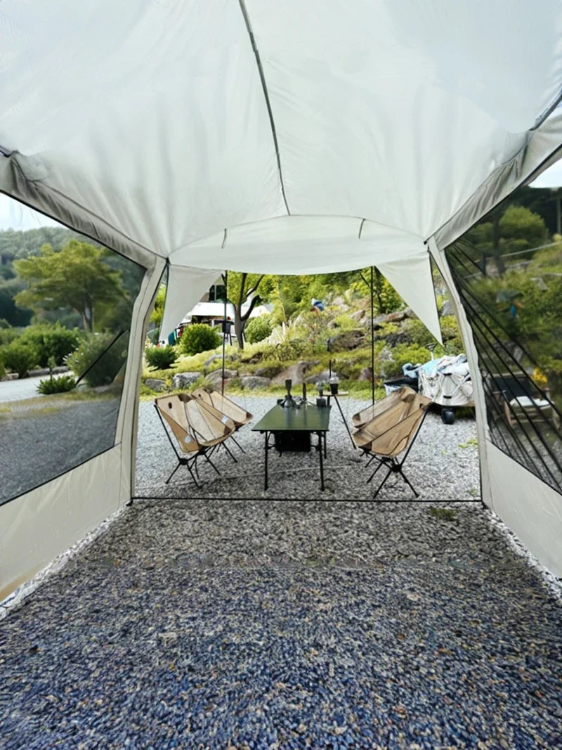Lohascamping Car box docking tent  Portable Waterproof SUV Tail Tent 3-4 people Dome tent Sunshade Tunnel style tent,Large tent,