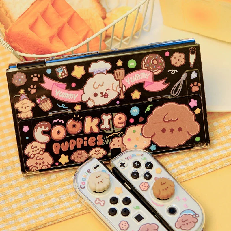 Funda para Nintendo Switch de perritos de galleta