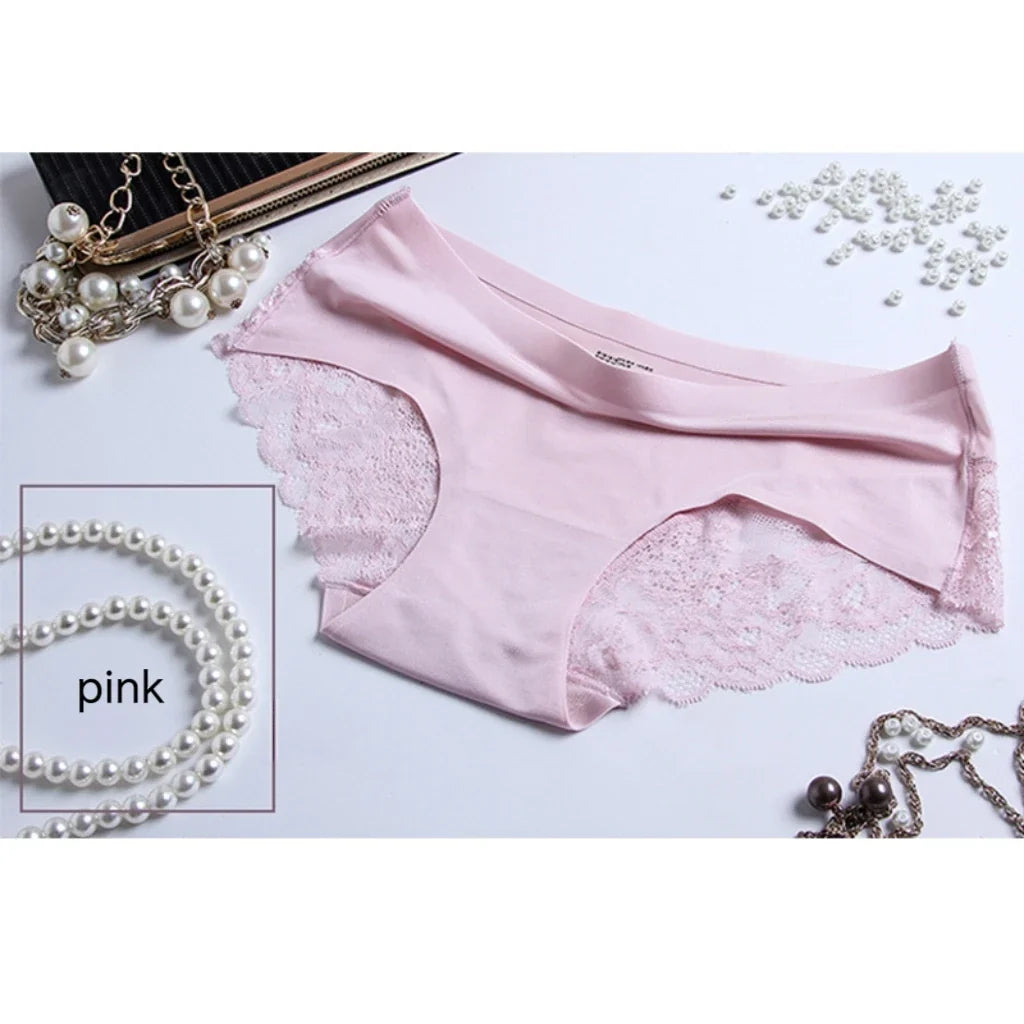 1/3/5/10 seamless women's hollow underwear, comfortable lace underwear, low waist women's underwear, soft women's underwear