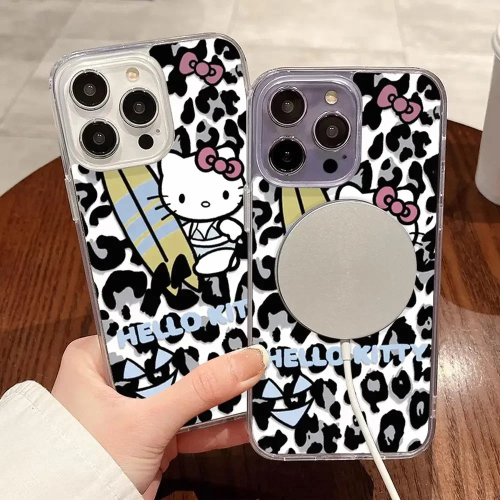 Funda para teléfono Gato Gatito Anime Accesorio Regalo de cumpleaños para iPhone