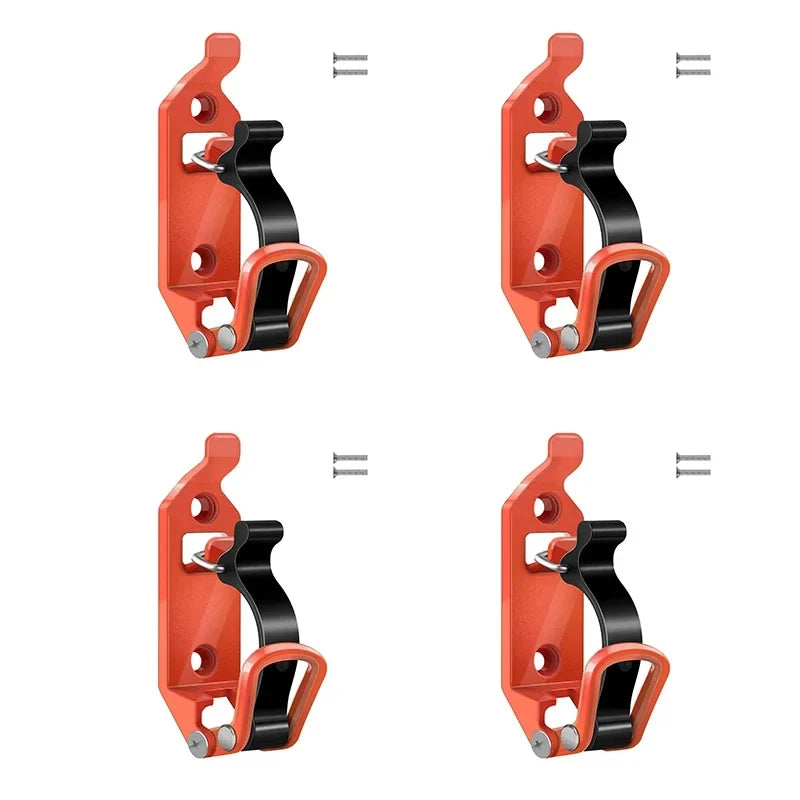 2/4PCS Shovel Holder Car Luggage Rack Holder Tool Quick Release Clamp Shovel Ax Wall Mount Bracket for Car Trailer RV Boat