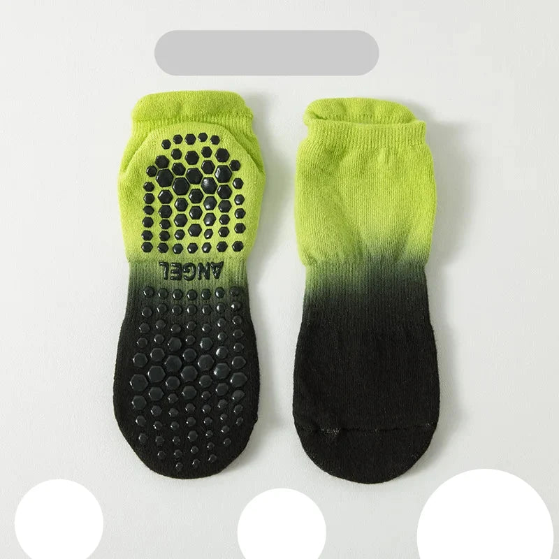Non Slip Yoga Socks with Towel Grip