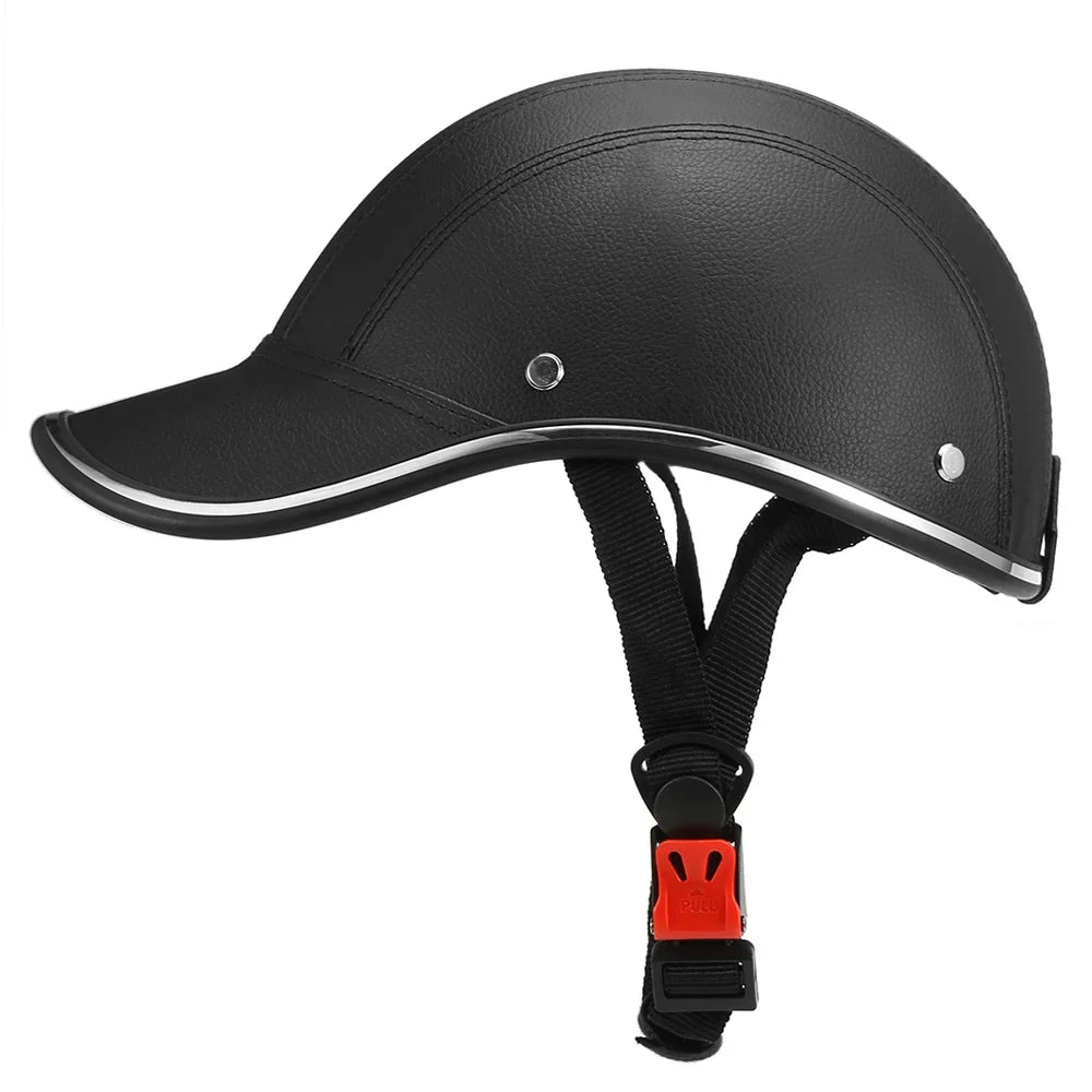 Versatile Cycling Helmet Featuring Baseball Cap Integration