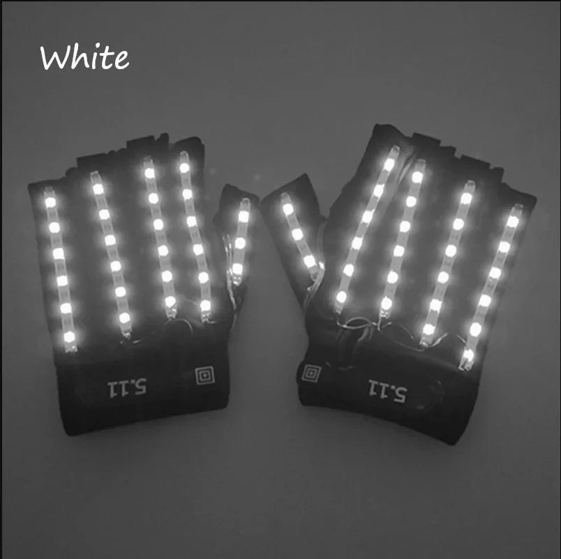 Cyberpunk Futuristic Luminous Glasses Rave Cyber light up Goggles LED glowing visor glasses for EDM music show props