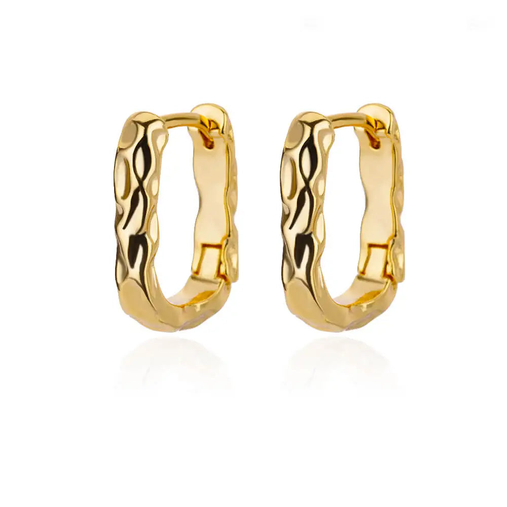 Minimalist Star Hoop Earrings for Everyday Elegance