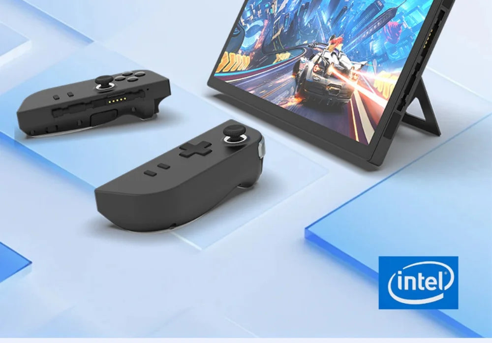 10.5" Handheld Gaming PC Intel N95 16GB RAM 512GB/1TB SSD Gaming PC Portable Mini Laptop with Detachable Gamepad Touch Screen PC