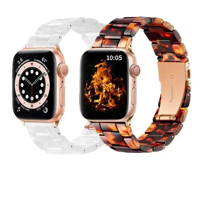Apple Watch Glossy Resin Link Band