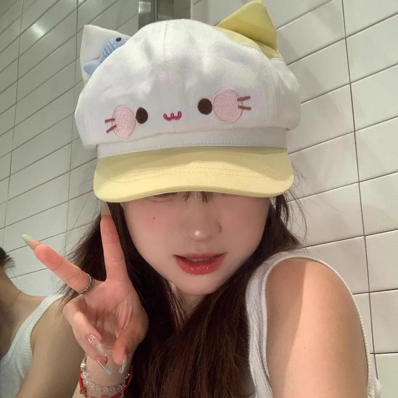 Gorro de gato kawaii