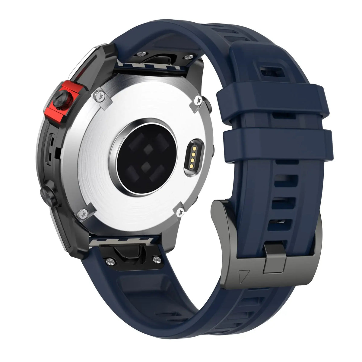 Garmin QuickFit 20/22/26mm Silicone Band with Double Keepers