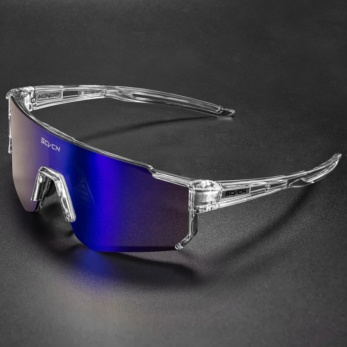 SCVCN UV400 Cycling Glasses for Men MTB Sunglasses Mountain Bike Bicycle Eyewear Women Sports Goggles Road Speed Skating