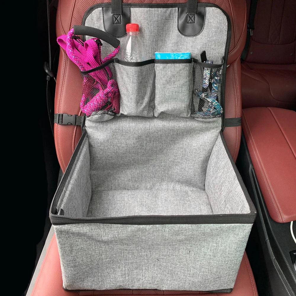Dog Car Booster Seat – Front Seat Pet Carrier