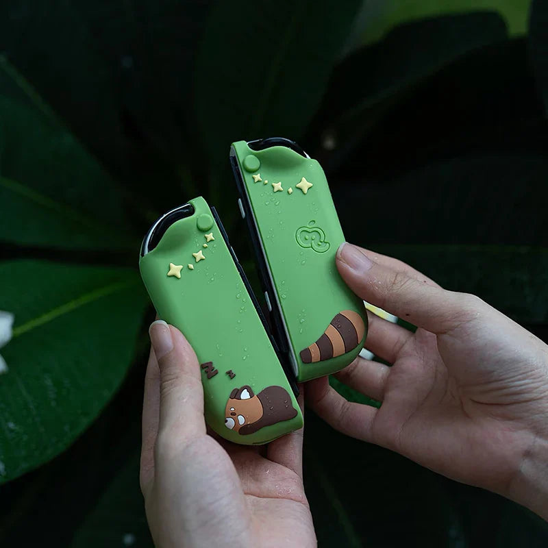 Kawaii Red Panda Picnic Switch Case OLED/NS2