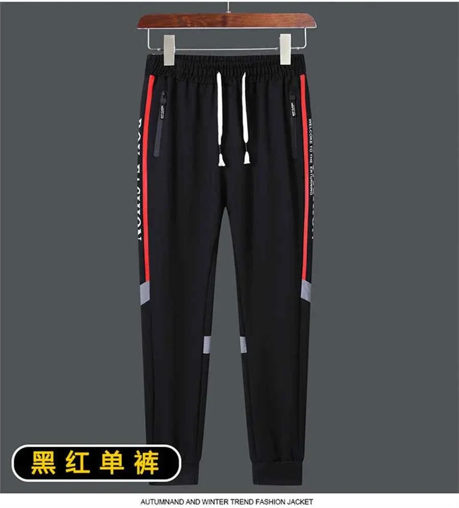 Men’s Printed Cardigan & Pants Tracksuit Set